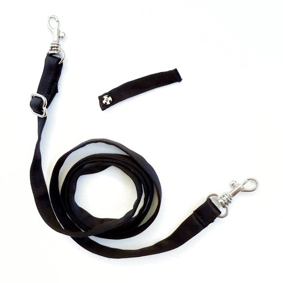 MERLETTE NEW YORK BLACK SATIN SILK BRAIDED LUNE MINI HANDBAG PURSE - Picture 6 of 10